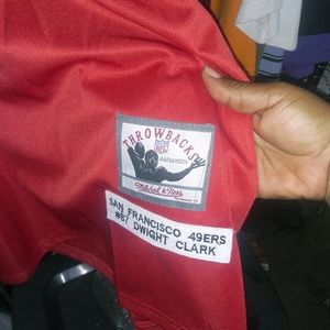 Dwight Clark throwback jersey size 3x